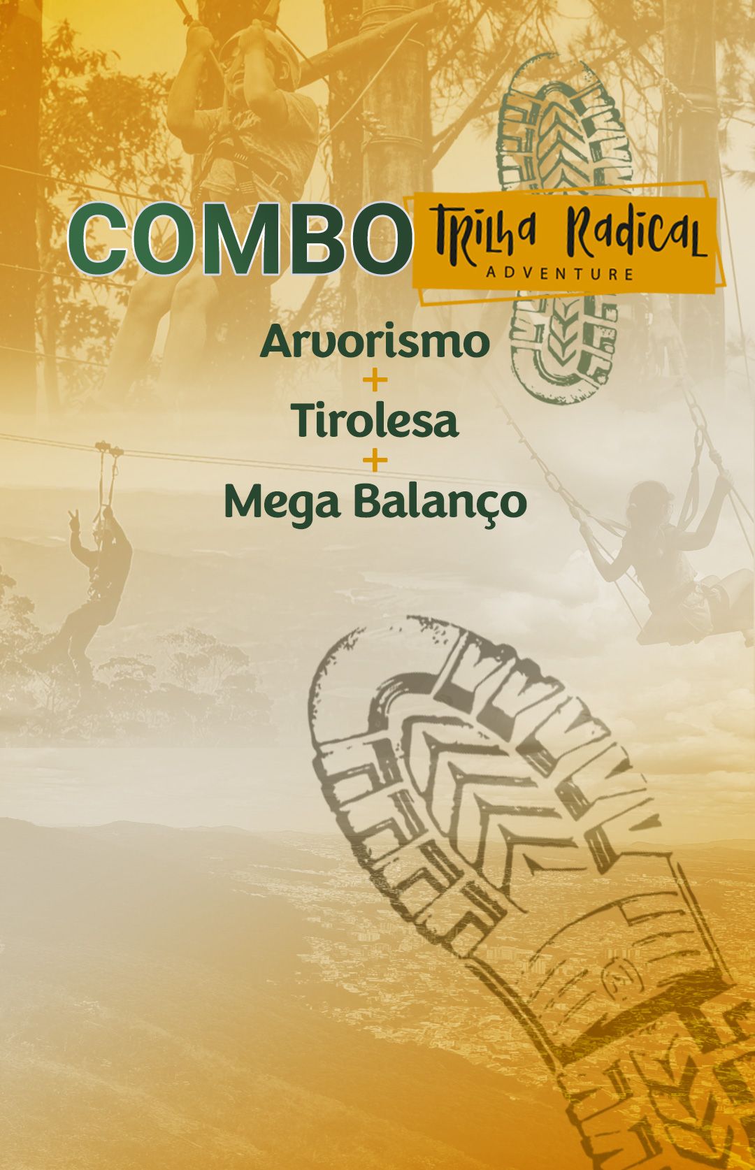 Combo Trilha Radical